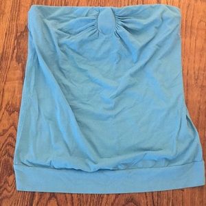 Strapless three dots top